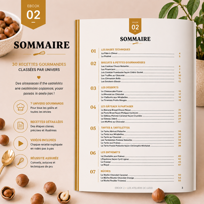 EBOOK 2 – 30 recettes de pâtisserie