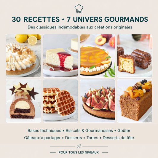 EBOOK 3 – 30 recettes de pâtisserie