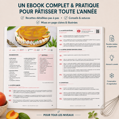 EBOOK 3 – 30 recettes de pâtisserie