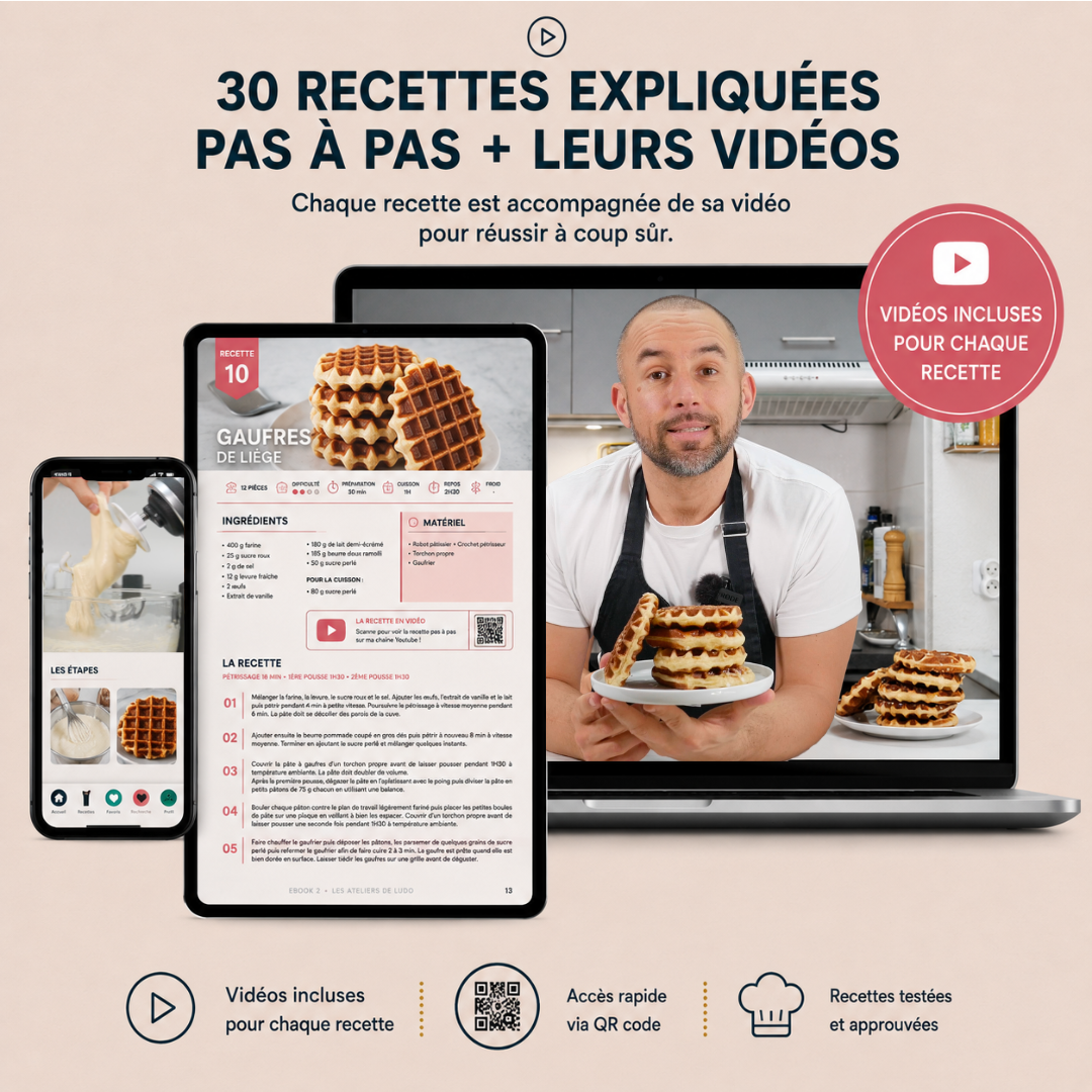 EBOOK 3 – 30 recettes de pâtisserie