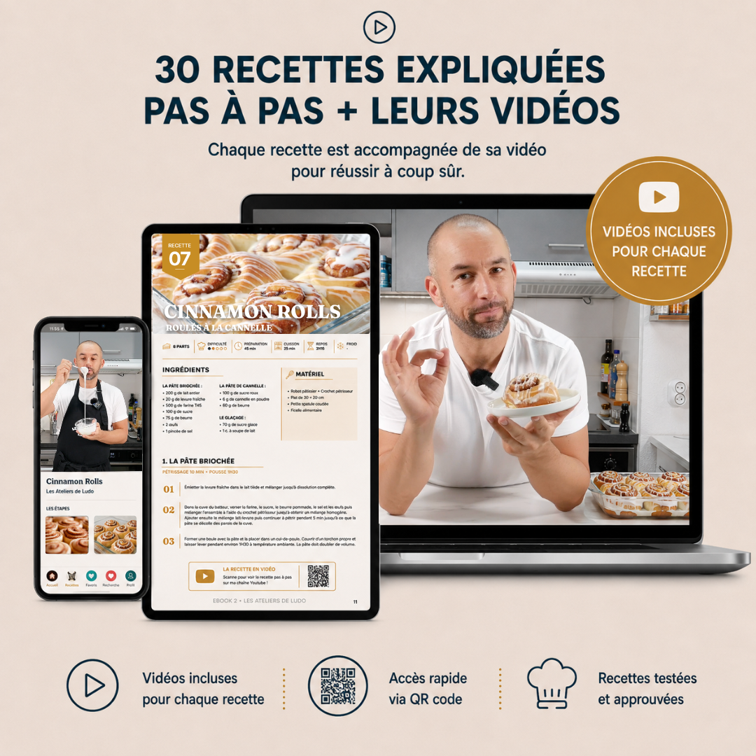 EBOOK 2 – 30 recettes de pâtisserie